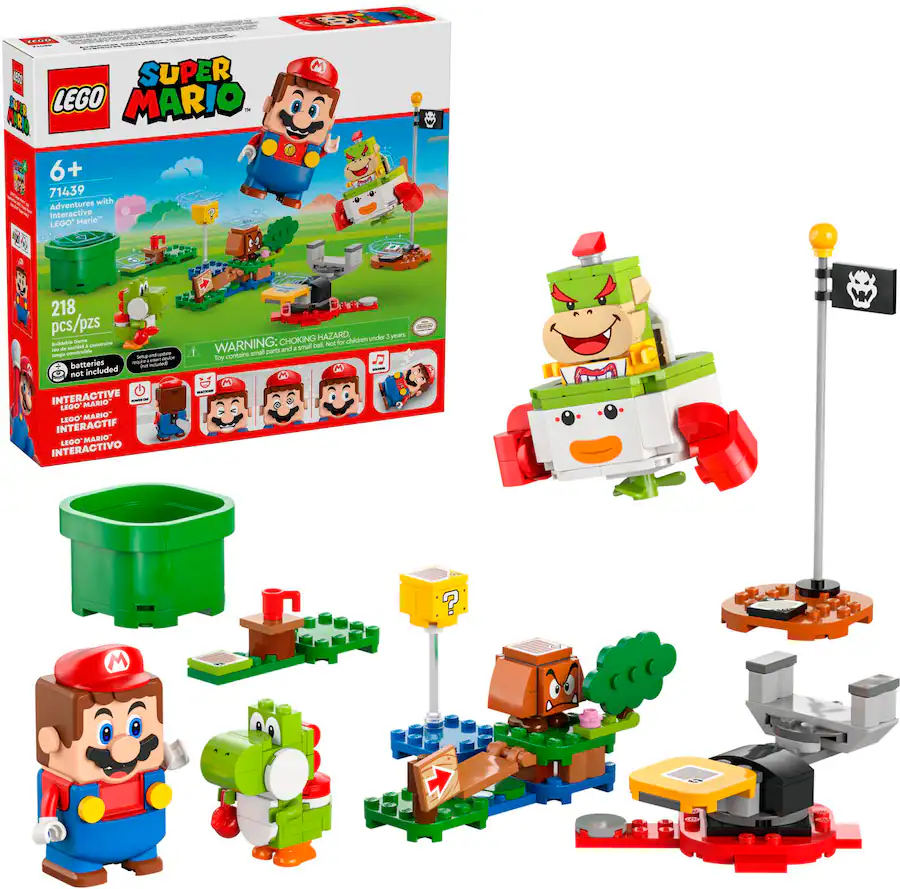 LEGO Super Mario Adventures with Interactive Mario Playset 71439