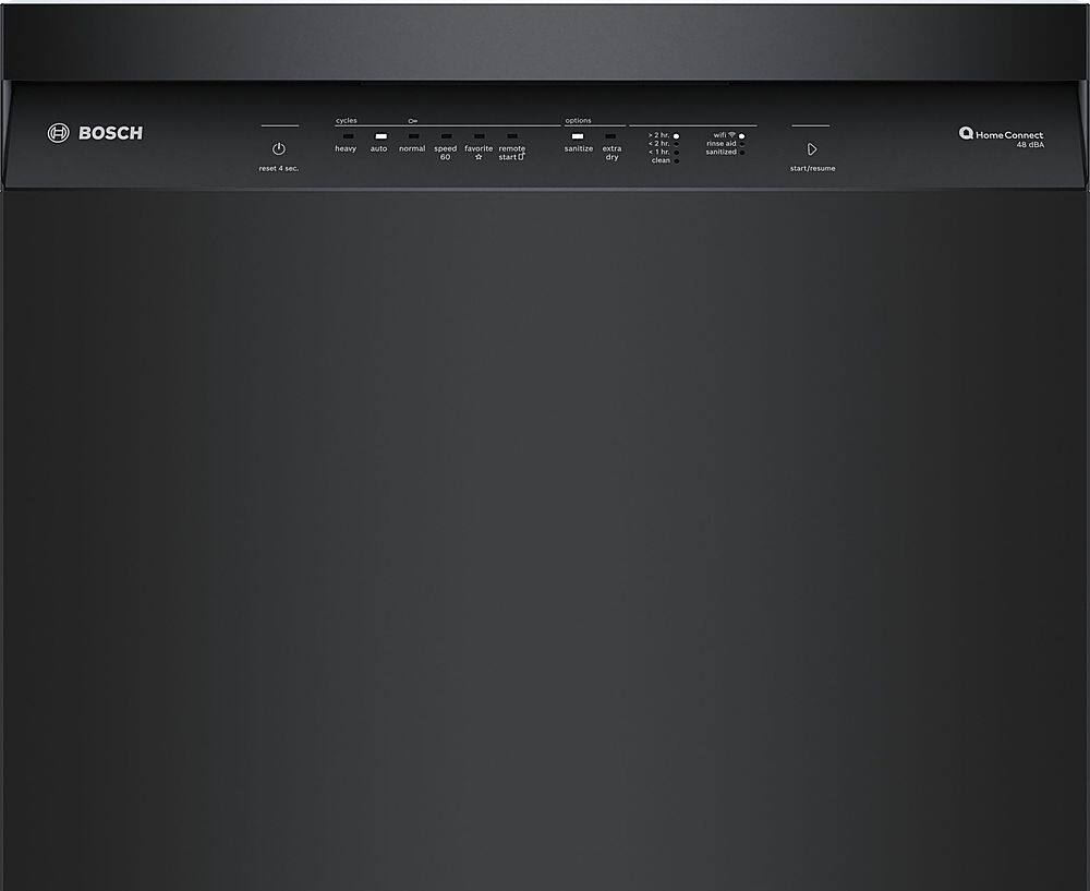 BOSCH washer and dryer combo with heavy duty auto cycle, normal speed, favorite remote, 60-cycle heavy duty auto cycle, extra dry, and rinse and spin.