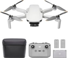 DJI - Mini 4K Fly More Combo Drone with Remote Control - Gray - Front_Zoom