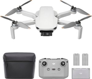 DJI - Mini 4K Fly More Combo Drone with Remote Control - Gray