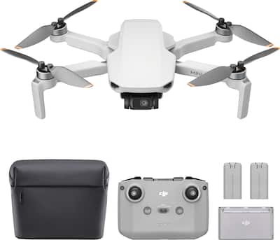 DJI Mini 4K Fly More Combo Drone with Remote Control Gray CP.MA DJI Mini 4K Fly More Combo Drone with Remote Control Gray CP.MA