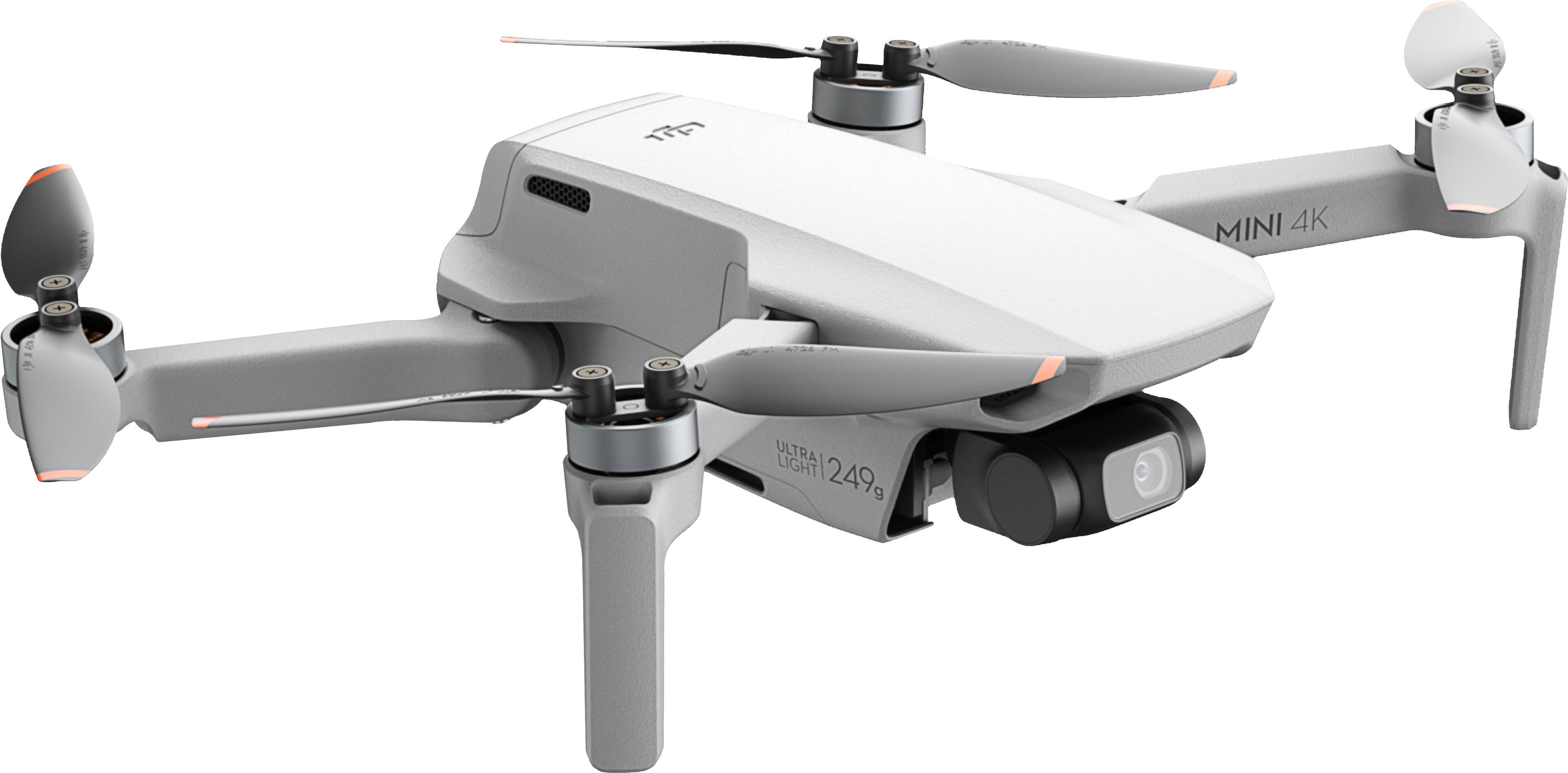 DJI Mini 4K Fly More Combo Drone with Remote Control Gray