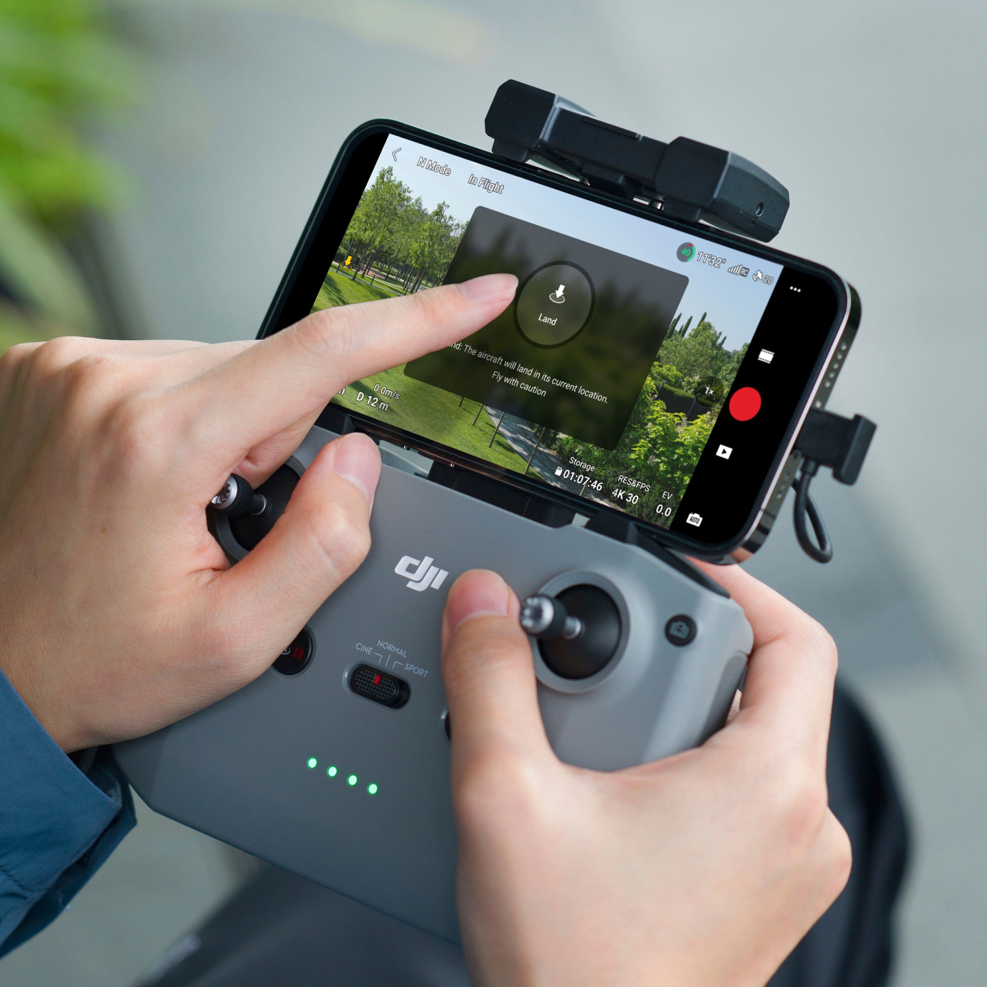 Alt View 17. DJI - Mini 4K Fly More Combo Drone with Remote Control - Gray.