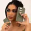 Alt View 12. Velvet Caviar - MagSafe iPhone 15 Pro Max Case - Olive Leopard.