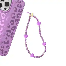 VELVET CAVIAR - Phone Charm - Purple Heart
