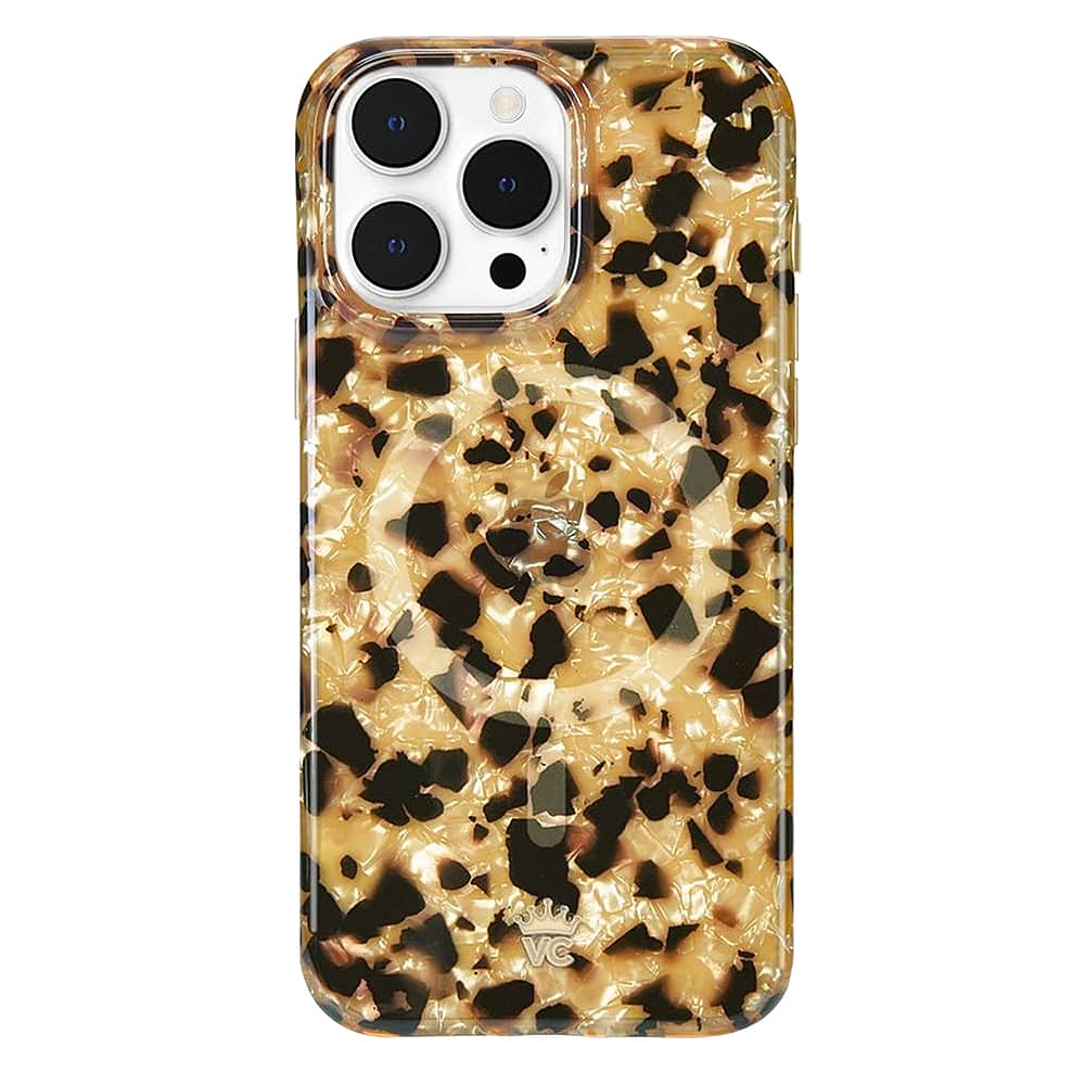 Front. Velvet Caviar - MagSafe iPhone 15 Pro Case - Blonde Tort.