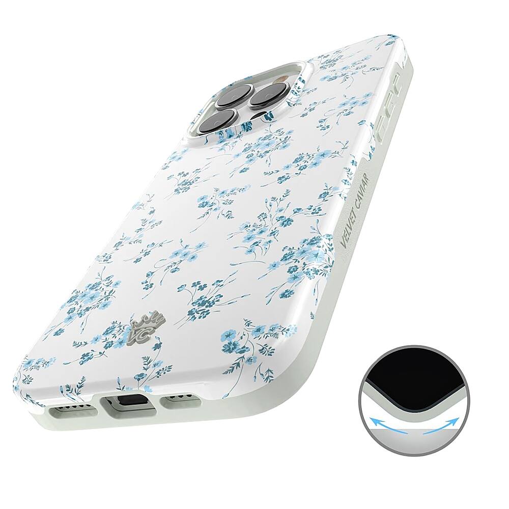 Alt View 1. Velvet Caviar - MagSafe iPhone 15 Pro Max Case - French Blue.