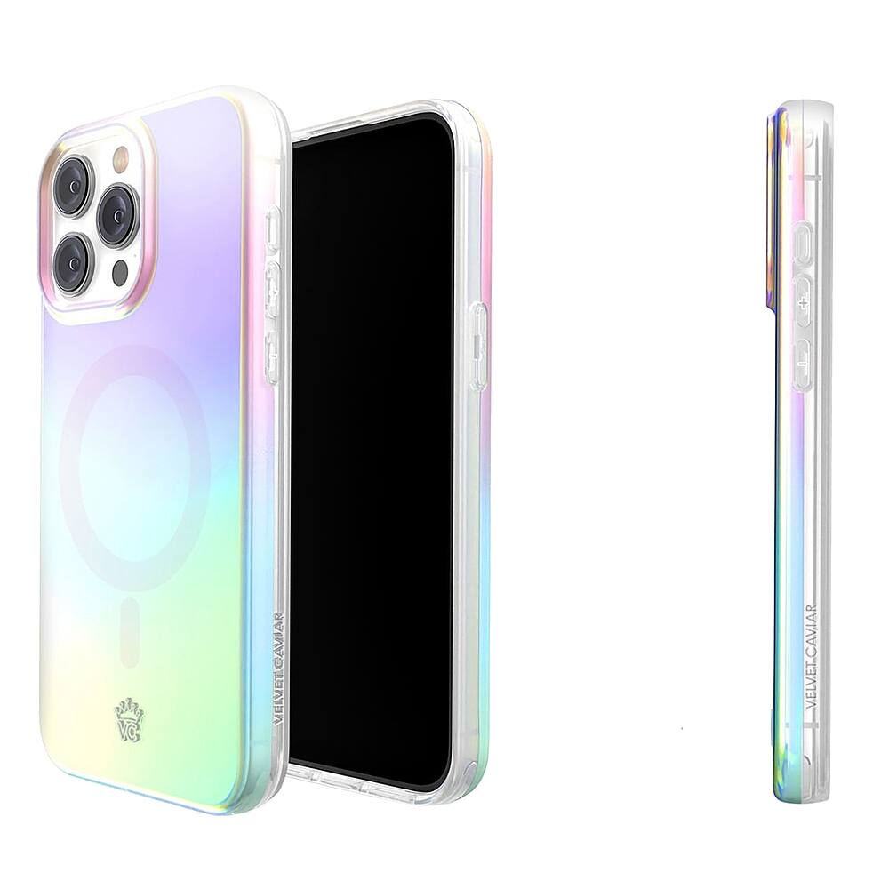 Alt View 2. Velvet Caviar - MagSafe iPhone 15 Pro Max Case - White Opal.