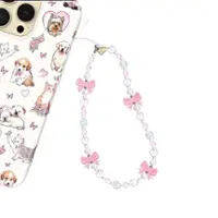 VELVET CAVIAR - Phone Charm - Pink Bow - Angle_Zoom