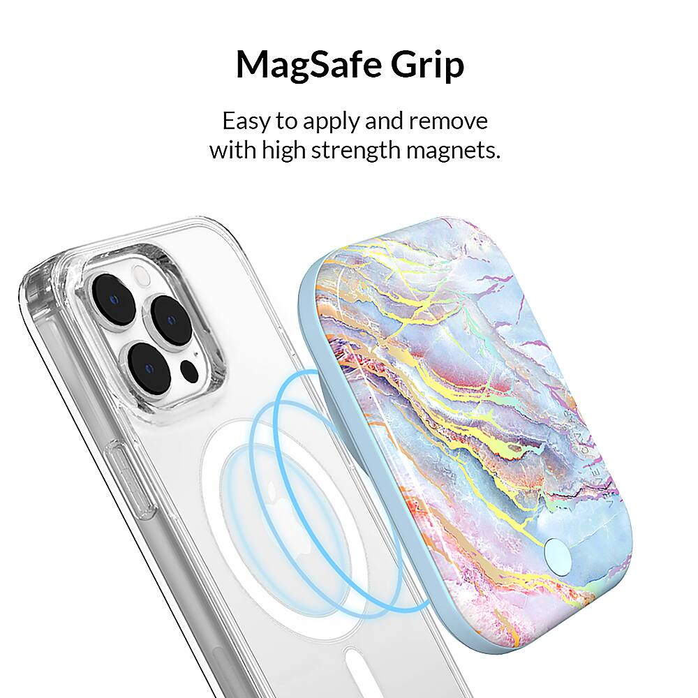 MagSafe Grip is easy to apply and remove with high strength magnets.