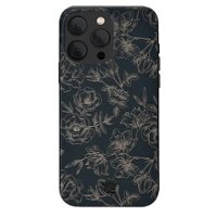 Velvet Caviar - MagSafe iPhone 15 Pro Case - Chrome Floral Rose - Front_Zoom