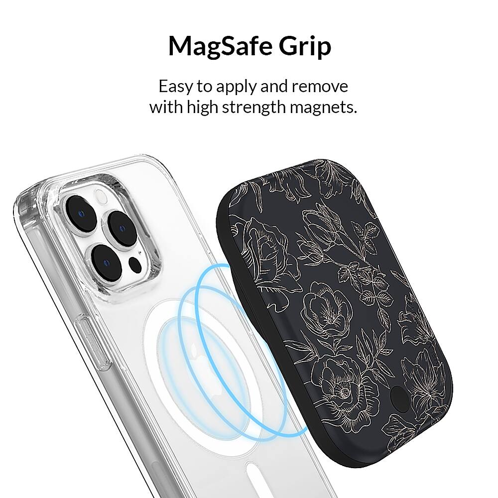 MagSafe Grip: Easy to apply and remove with high strength magnets.