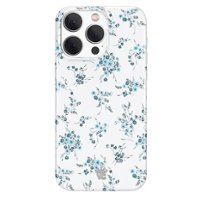 Velvet Caviar - Floral MagSafe iPhone 15 Pro Case - French Blue - Front_Zoom