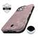 Alt View 1. Velvet Caviar - MagSafe iPhone 15 Pro Max Case - Chrome Floral Dusty Rose.