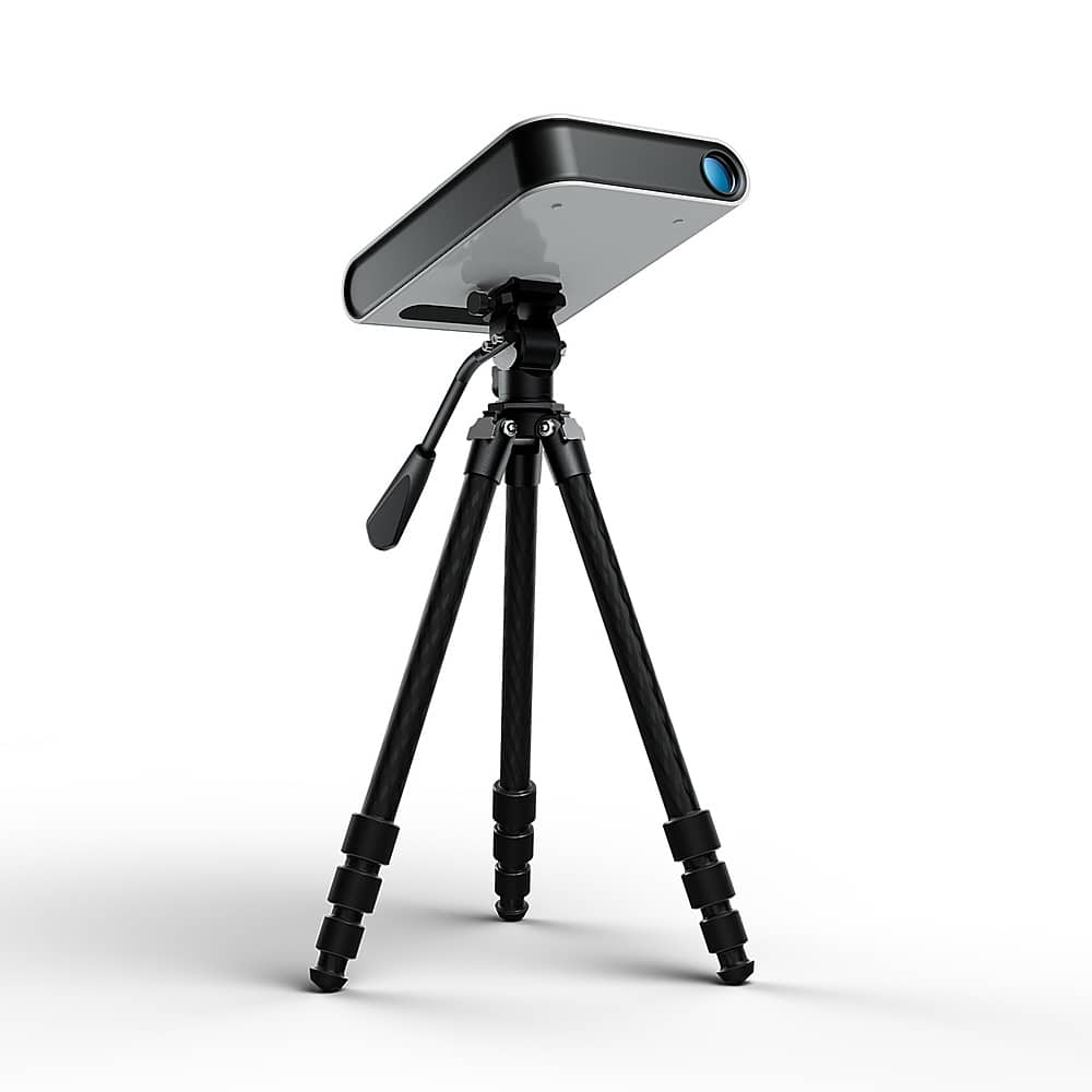 Angle. Vaonis - Vaonis Hestia Smartphone-Based Telescope with Full-Size Tripod and Solar Filter - Black.