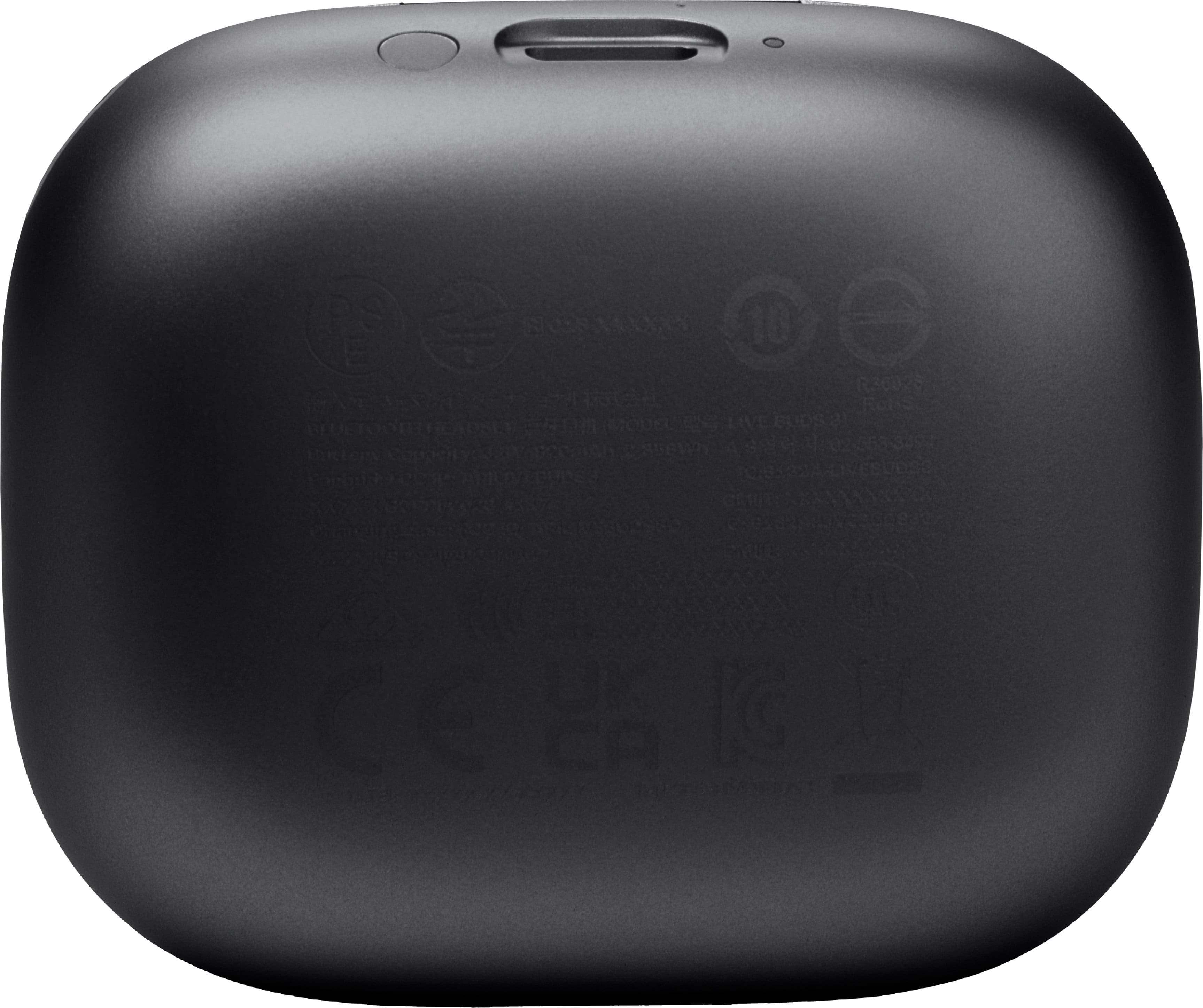 The image features a black electronic device with a white logo on it. The device is square-shaped and has a white logo on the side. The logo is located in the middle of the device, and the overall design appears to be minimalistic.