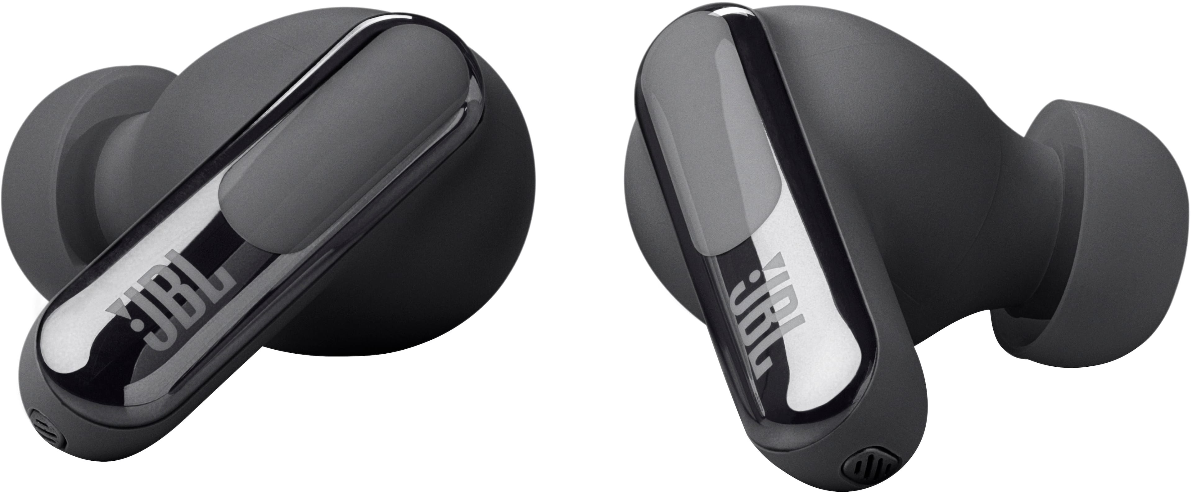 Alt View 14. JBL - Live Beam 3 True Wireless Noise Cancelling Earbuds - Black.