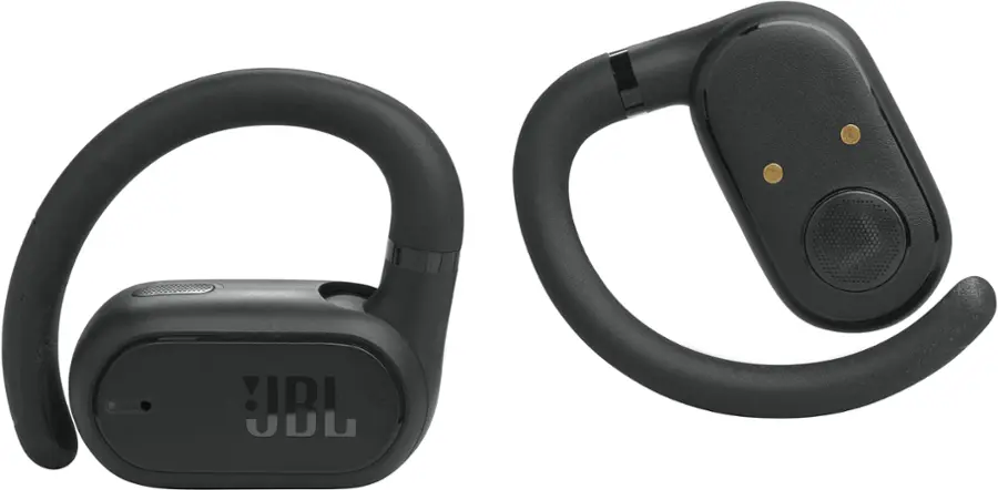 Alt View 19. JBL - SoundGear Sense Hybrid Open-Ear headphones with detachable neckband - Black.