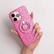 Alt View 15. Velvet Caviar - MagSafe iPhone 15 Pro Max Case - Hot Pink Leopard.