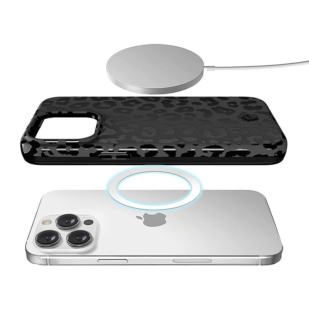 VELVET CAVIAR MagSafe iPhone 15 Pro Case Black Leopard - Best Buy