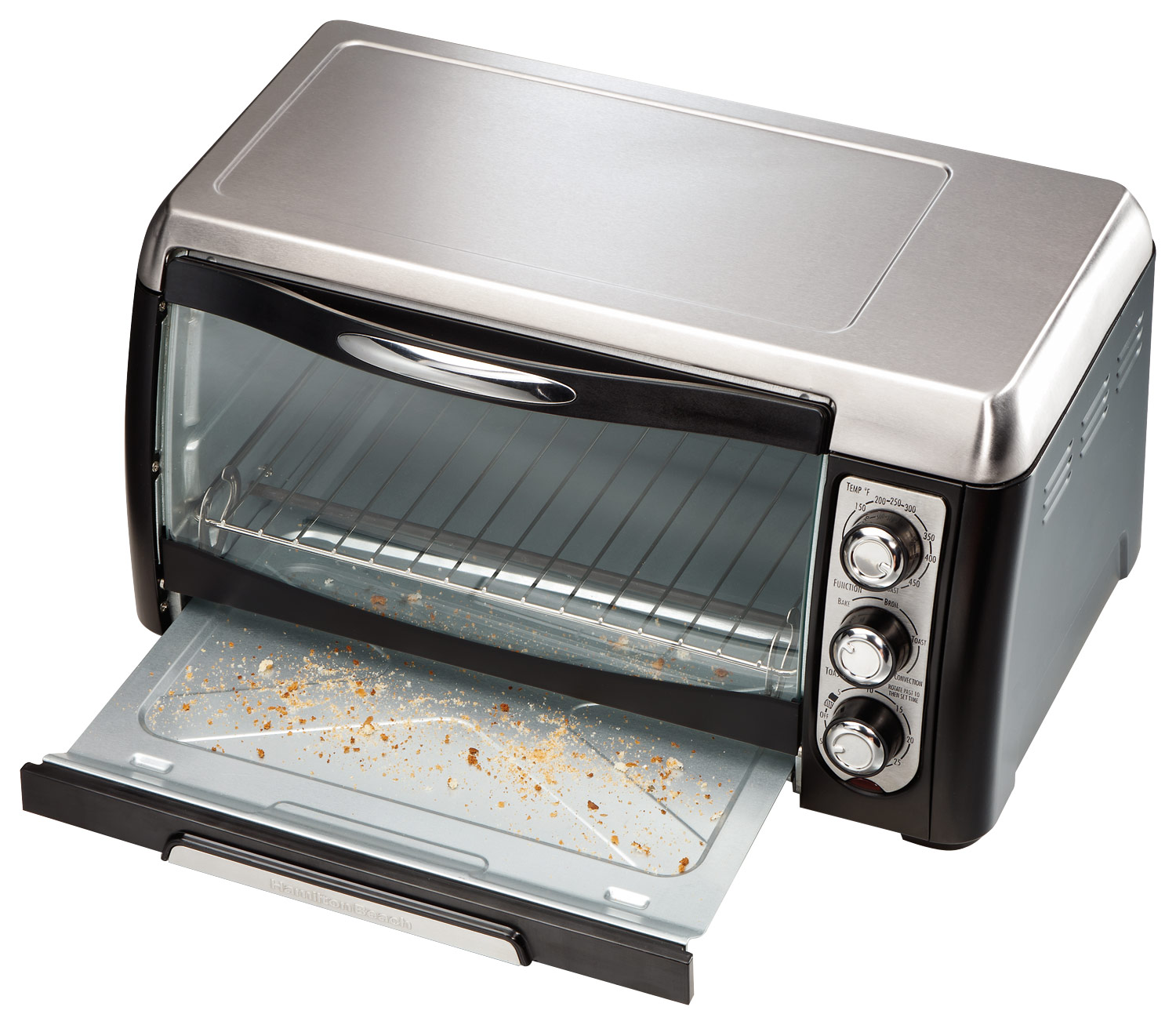 Best Buy Hamilton Beach Toaster Oven Broiler with Convection Black 31331D