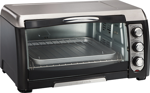 Hamilton Beach Countertop Convection Oven Black/Brushed Stainless Steel  31105D - Best Buy