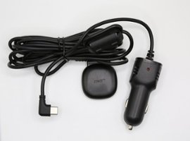 Rexing  GPS Charger Type-C Port for R4 & V1P Flex X4 - Black - Front_Zoom