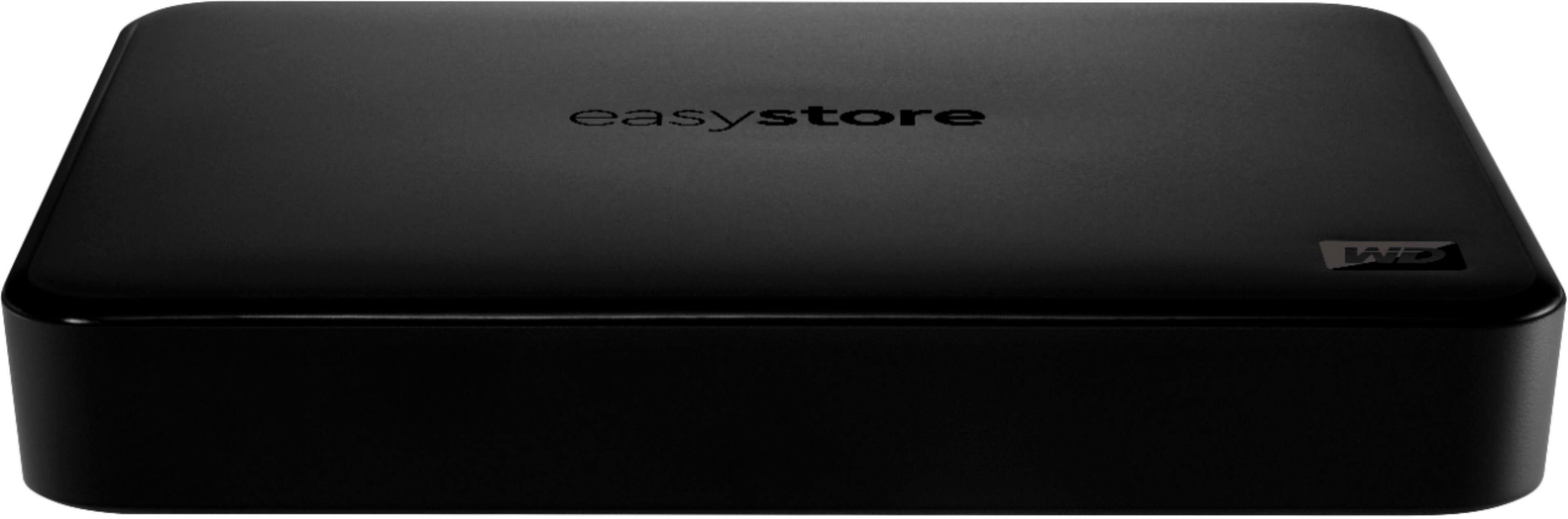 Alt View 13. WD - Easystore 6TB External USB 3.2 Gen 1 Portable Hard Drive - Black.