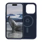 Front. dbramante1928 - Monaco Case with Magsafe for Apple iPhone 15 Pro Max - Pacific Blue.