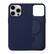 Front. dbramante1928 - Iceland Ultra Magsafe Case with D3O for Apple iPhone 15 Pro - Blue.