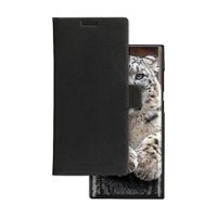 dbramante1928 - Lynge 2-In-1 Wallet and Folio Case for Samsung Galaxy S24 Ultra - Black - Front_Zoom