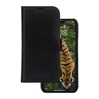 dbramante1928 - Lynge 2-In-1 Wallet and Folio Case for Apple iPhone 15 Pro - Black - Front_Zoom