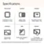 Specifications:

* Processor: Snapdragon R X Plus
* Memory: 16GB or 32GB LPDDR5x RAM
* Storage: Removable 1 SSD drive (256GB, 512GB or 1TB)
* Graphics: NPU
* Display: Qualcomm AdrenoM GPU, Qualcomm HexagonTM (45 TOPs), Touchscreen, PixelSense Flow 15" with HDR and Dolby Vision IQ
* System software and updates use significant storage space. Available storage 5 subject to change based on system software updates and usage. 1GB = 1 billion bytes. See Surface.com/Storage for more details. Requires Dolby Vision encoded content and video.