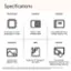 Specifications PROCESSOR MEMORY STORAGE Snapdragon R X Plus Snapdragon X Elite 16GB or 32GB LPDDR5x RAM Removable SSD drive 256GB, 512GB or 1TB GRAPHICS NPU DISPLAY Qualcomm AdrenoM TM GPU Qualcomm HexagonM Touchscreen (45 TOPs) PixelSense Flow 13.8" with HDR and Dolby Vision IQ System software and updates use significant storage space. Available storage is subject to change based on system software updates and app usage. 1GB 1 billion bytes. See Surface.com/Storage for more details. Requires Dolby Vision encoded content and video.