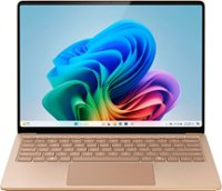 Microsoft - Surface Laptop - Copilot+ PC - 13.8" Touch-Screen - Snapdragon X Elite - 16GB Memory - 512GB SSD (7th Edition) - Dune - Front_Zoom