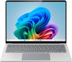 Microsoft - Surface Laptop – Copilot+ PC – 13.8" Touch–Screen – Snapdragon X Plus – 16GB Memory – 256GB SSD (7th Edition) - Platinum - Front_Zoom