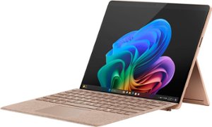 Microsoft - Surface Pro – Copilot+ PC – 13” OLED – Snapdragon X Elite – 16GB Memory – 512GB SSD – Device Only (11th Edition) - Dune - Front_Zoom