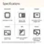 Specifications:

* Processor: Snapdragon R X Elite
* Memory: 16GB or 32GB
* Storage: Removable SSD drive 512GB or 1TB
* Graphics: NPU
* Display: Qualcomm HexagonM 13" Touchscreen Adreno TM GPU PixelSenseM Flow (45 TOPs) OLED display
* 32GB memory and IT storage option available for Pro with Wi-Fi only. See Surface.com/Storage for more details.
* Surface Pro display has rounded corners within a standard rectangle. When measured as 3 standard rectangular shape the screen is 13" diagonally (actual viewable area is less).