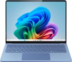 Microsoft - Surface Laptop – Copilot+ PC – 13.8" Touch–Screen – Snapdragon X Elite – 16GB Memory – 1TB SSD (7th Edition) - Sapphire - Front_Zoom