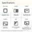 Specifications PROCESSOR MEMORY STORAGE Snapdragon R X Plus Snapdragon X Elite 16GB or 32GB LPDDR5x RAM Removable SSD drive 256GB, 512GB or 1TB GRAPHICS NPU DISPLAY Qualcomm AdrenoTM TM GPU Qualcomm HexagonM Touchscreen (45 TOPs) PixelSense Flow 13.8" with HDR and Dolby Vision IQ System software and updates use significant storage space. Available storage is subject to change based on system software updates and app usage. 1GB 1 billion bytes. See Surface.com/Storage for more details. Requires Dolby Vision encoded content and video.