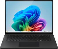 Microsoft - Surface Laptop - 15" 2K Touchscreen - Snapdragon X Elite 2024 - 32GB Memory - 1TB Storage (7th Ed) - Copilot+ PC - Black - Front_Zoom