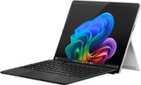 Microsoft - Surface Pro - Copilot+ PC - 13” - Snapdragon X Plus - 16GB Memory - 512GB SSD - Device Only (11th Edition) - Platinum - Front_Zoom