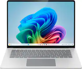 Microsoft - Surface Laptop - Copilot+ PC - 15" Touchscreen - Snapdragon X Elite 2024 - 16GB Memory - 512GB Storage (7th Ed) - Platinum