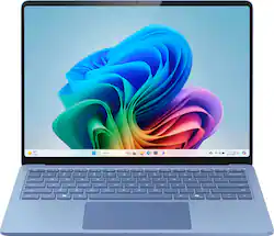 Microsoft - Surface Laptop - Copilot+ PC - 13.8" Touchscreen - Snapdragon X Plus 2024 - 16GB Memory - 512GB Storage (7th Ed) - Sapphire - Front_Zoom