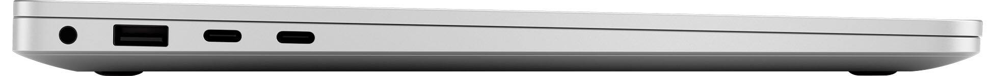 Alt View 27. Microsoft - Surface Laptop - Copilot+ PC - 13.8" Touch-Screen - Snapdragon X Elite - 16GB Memory - 512GB SSD (7th Edition) - Platinum.