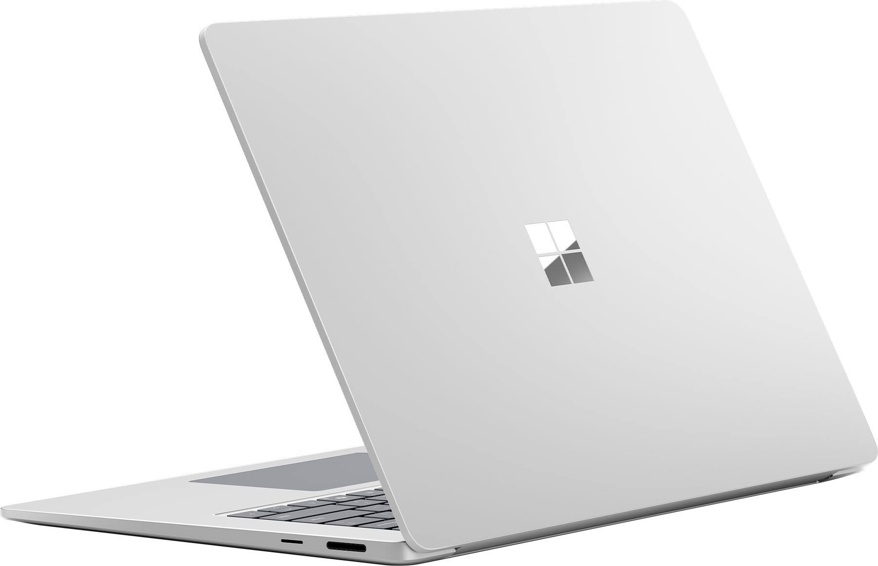 Alt View 24. Microsoft - Surface Laptop - Copilot+ PC - 15" Touch-Screen - Snapdragon X Elite - 16GB Memory - 1TB SSD (7th Edition) - Platinum.