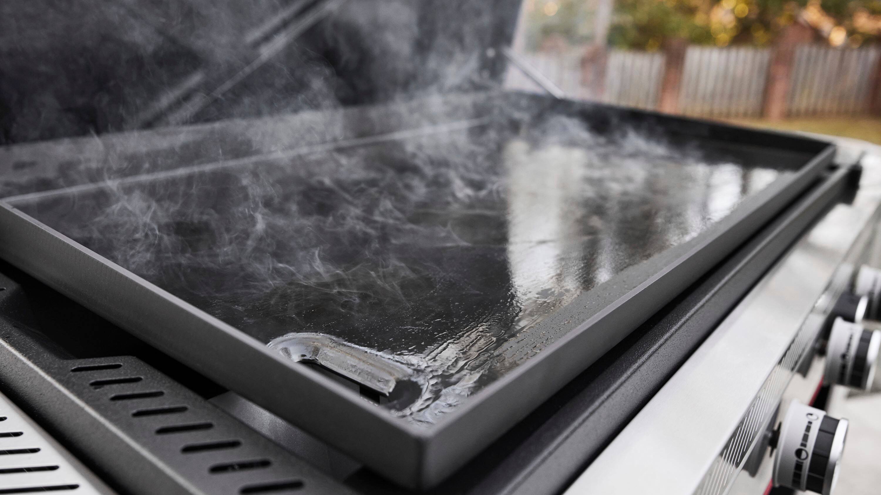 Alt View 15. Weber - Slate 36" Rust-Risitant Griddle - Black.