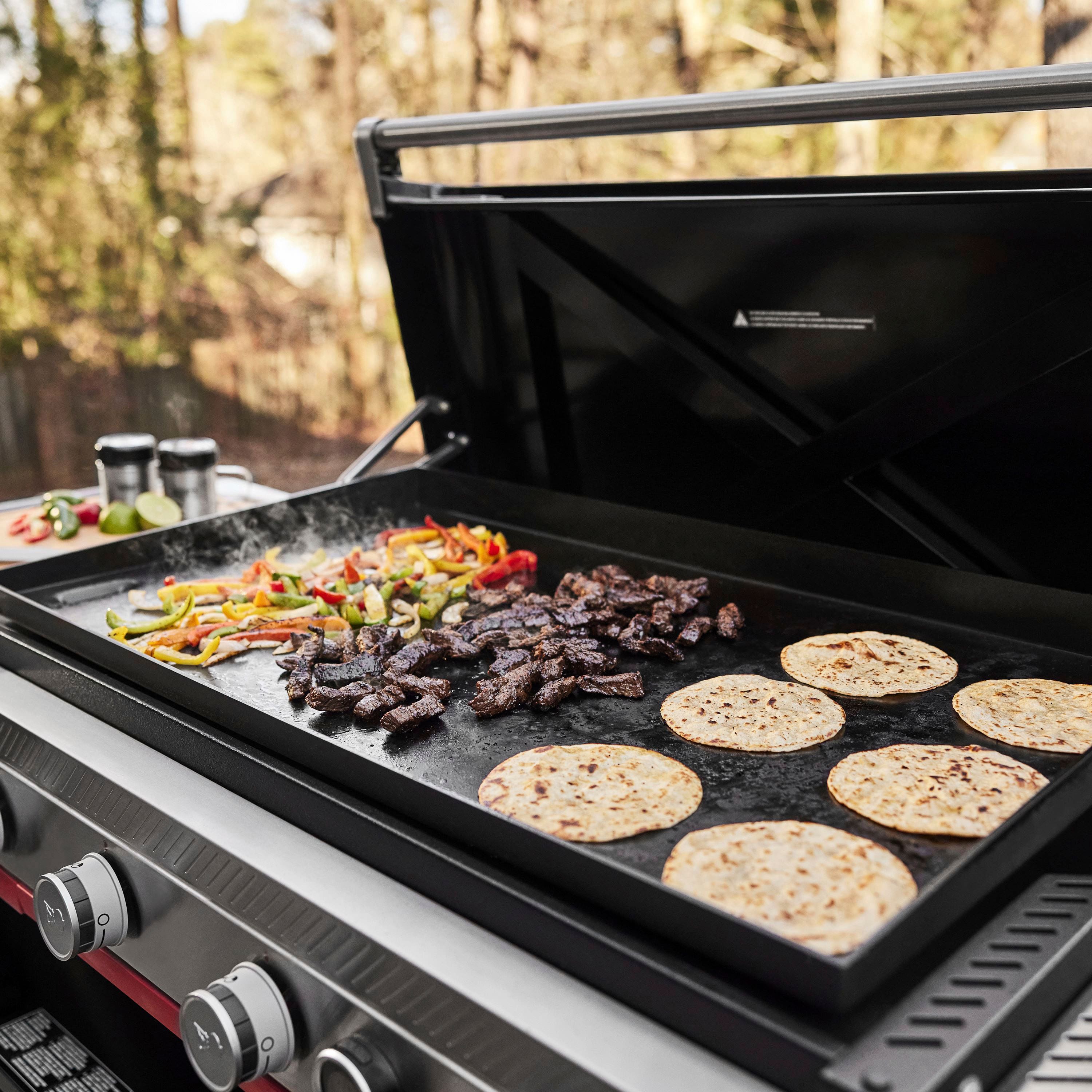 Alt View 17. Weber - Slate 36" Rust-Risitant Griddle - Black.