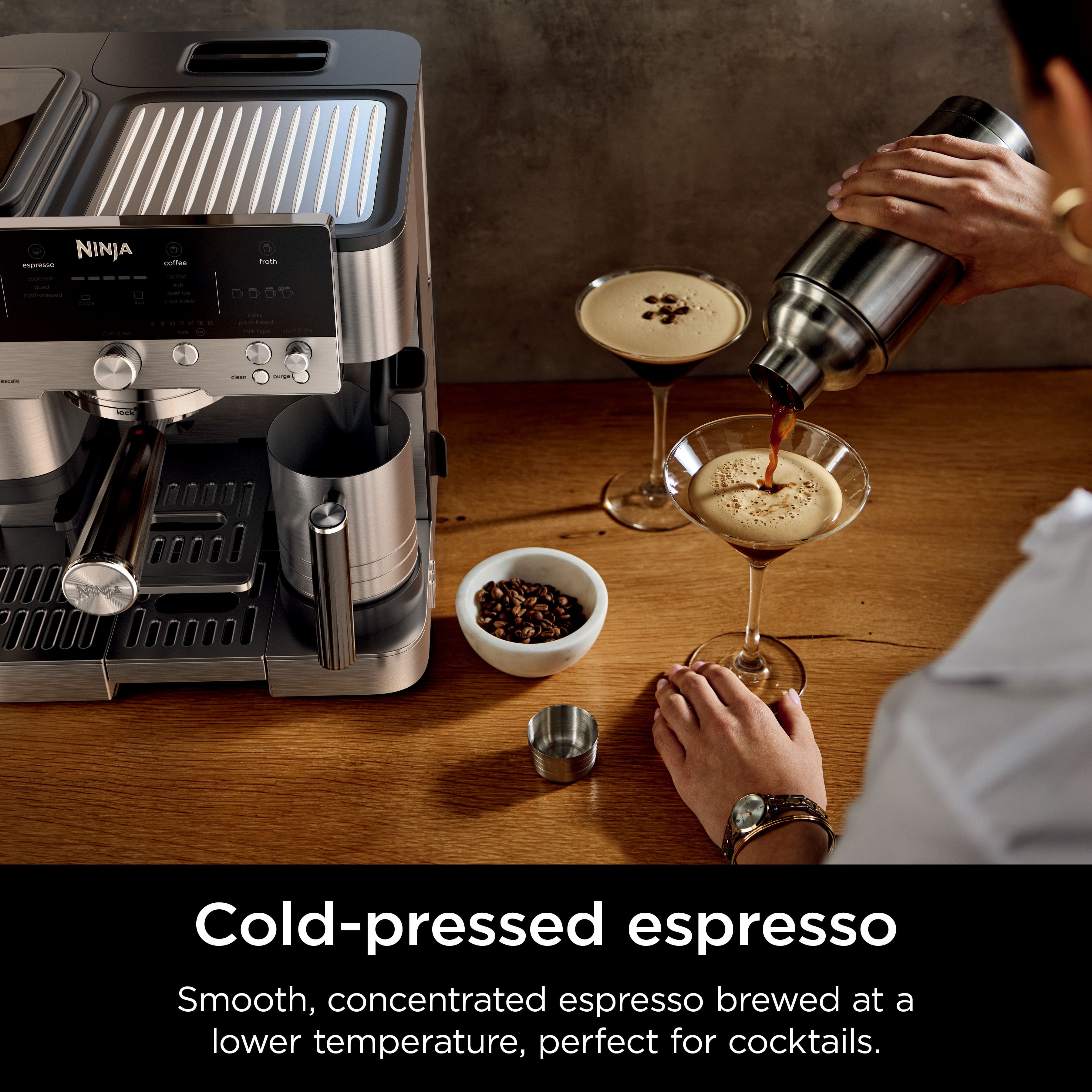 Cold-pressed espresso is a type of espresso that is brewed at a lower temperature, resulting in a smooth, concentrated beverage. This type of espresso is perfect for cocktails, as it provides a rich and flavorful base for various mixed drinks.