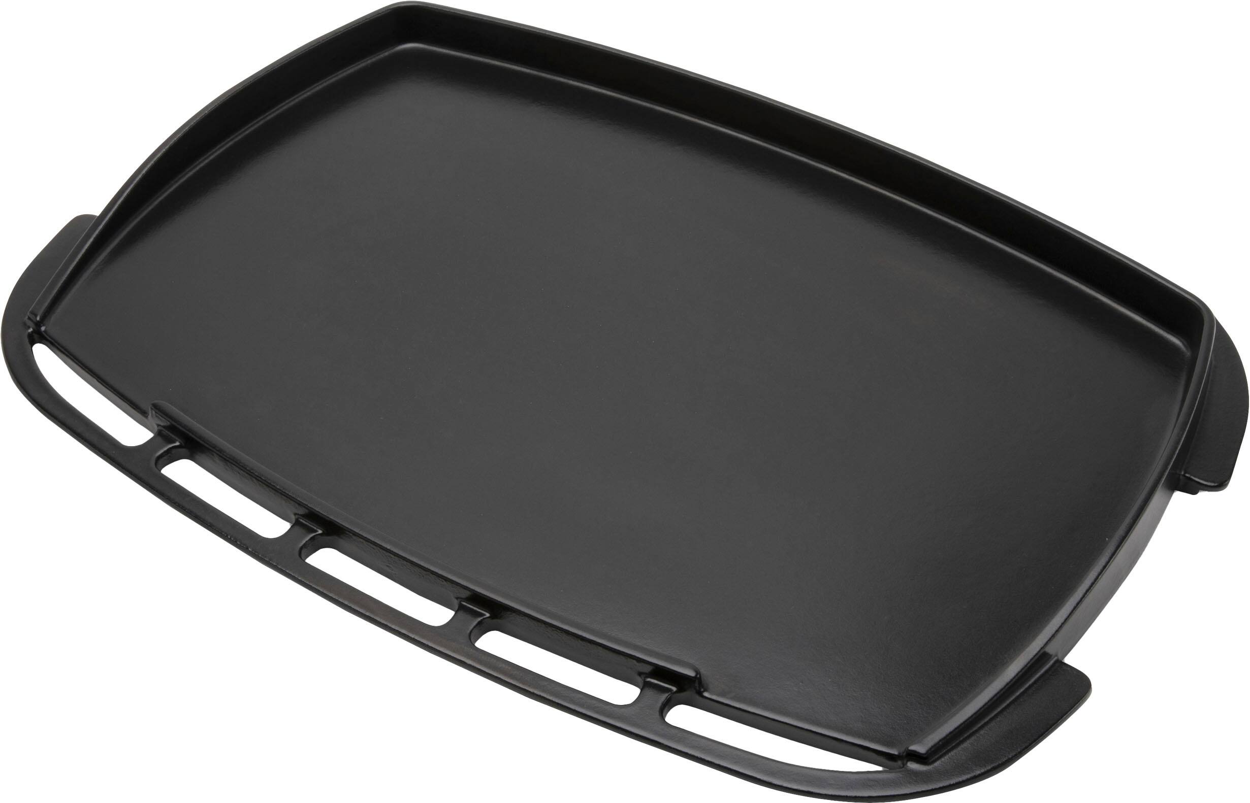 Angle. Weber - Full Griddle Insert for Q 2800N+ Gas Grill - Black.